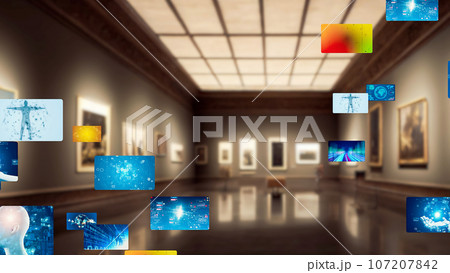 デジタルアート NFT バーチャルミュージアム デジタルアート NFT バーチャルミュージアム 107207842