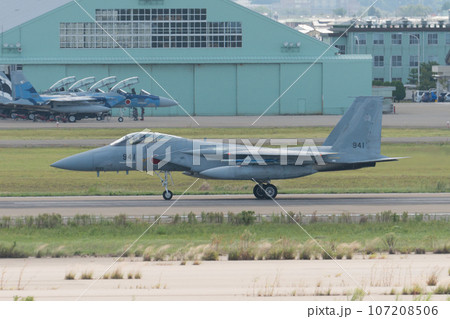 航空自衛隊第304飛行隊F-15Jイーグルのタキシング 107208506