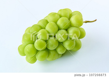シャインマスカット／白背景 107208873