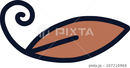 Brown leaf Brown leaf 107210968