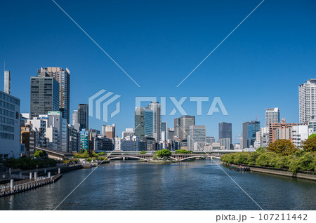 天満橋付近の街並み風景 天満橋付近の街並み風景 107211442