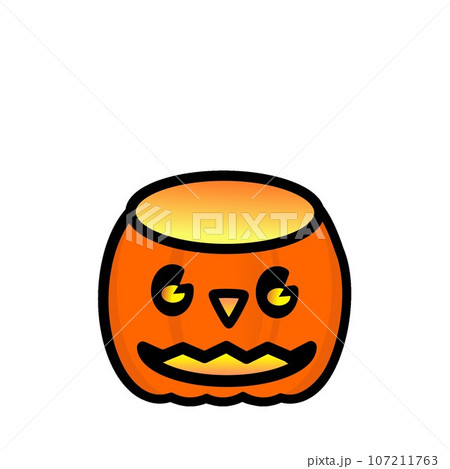 ハロウィーンのジャコランタンのイラスト ハロウィーンのジャコランタンのイラスト 107211763