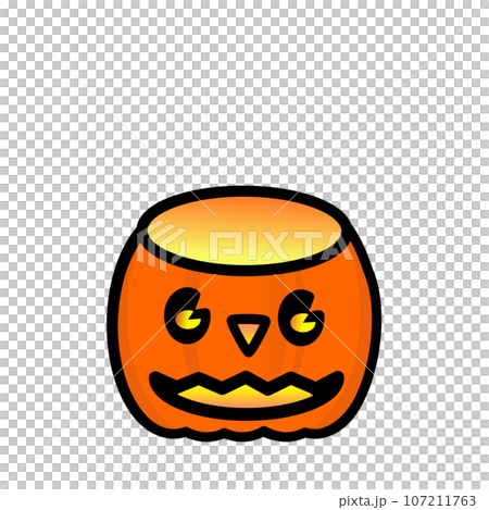 ハロウィーンのジャコランタンのイラスト ハロウィーンのジャコランタンのイラスト 107211763