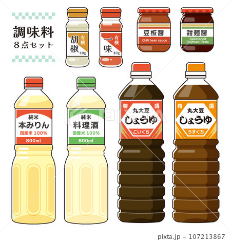 調味料 8点セット 調味料 8点セット 107213867
