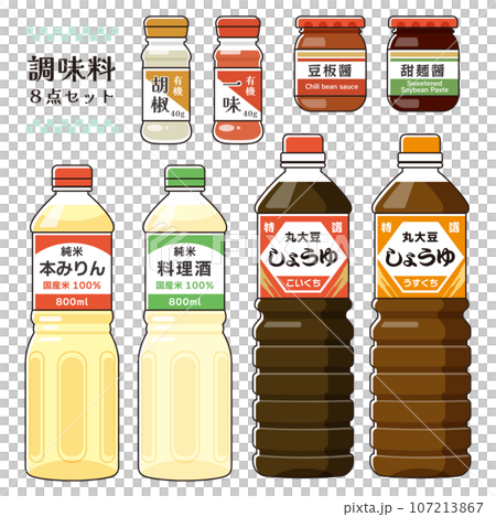 調味料 8点セット 調味料 8点セット 107213867