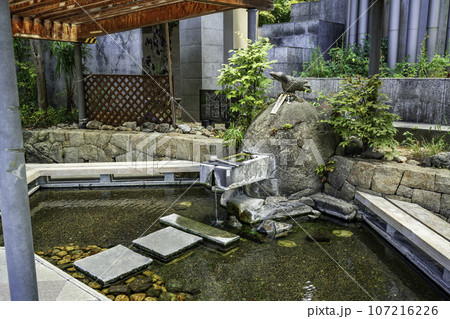 山代温泉　源泉足湯　石川県加賀市 107216226