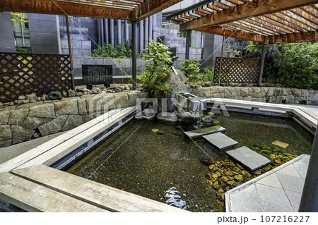 山代温泉　源泉足湯　石川県加賀市 107216227