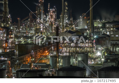 JXTGエネルギー和歌山製油所の夜景(2023年9月) 107217495