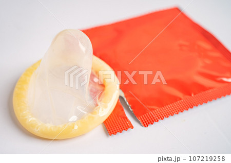 Birth control condom, contraception health and medicine. 107219258