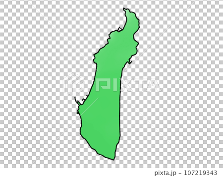 少しゆるい新島地図 東京都 107219343