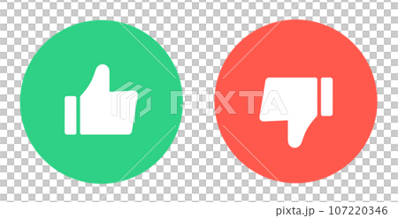 グッドマークとバッドマークのイラスト素材 [107220346] - PIXTA