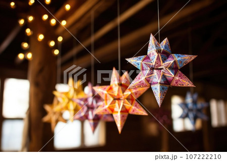 handmade star of david decorations hanging 107222210