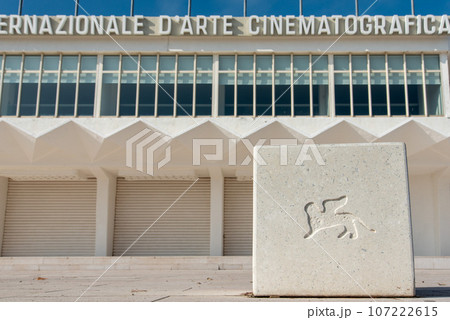 Closed Movie Theater of the Biennale Film Festival, Lido Island in Venice 107222615
