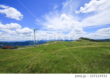 愛媛県久万高原町　姫鶴平の風景 107224432