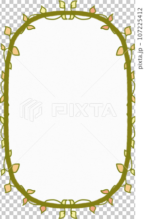 Simple plant frame - Stock Illustration [107225412] - PIXTA