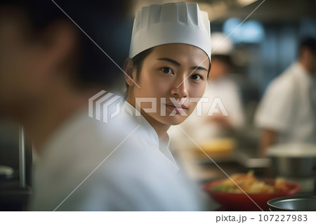 シェフの女性2 AI生成画像 シェフの女性2 AI生成画像 107227983