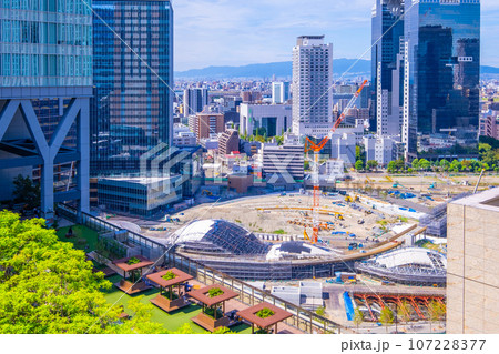 大阪駅前 うめきた2期工事現場 大阪駅前 うめきた2期工事現場 107228377