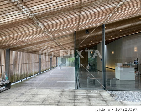 馬頭広重美術館　隈研吾 107228397