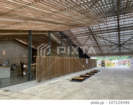 馬頭広重美術館　隈研吾 107228406