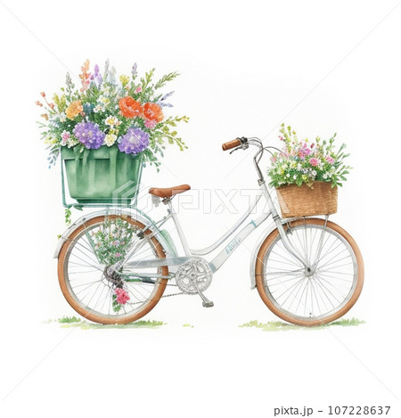 シックな薔薇の花束 107228637
