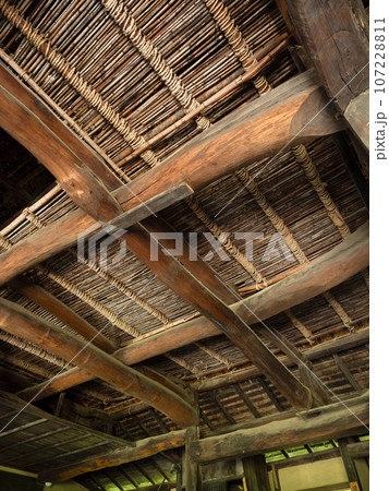 古民家の天井 古民家の天井 107228811
