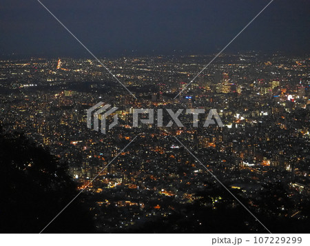 札幌藻岩山からの夜景 107229299