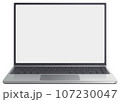 ノートパソコンのイメージイラスト 107230047