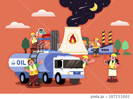 illustration of eco-friendly energy 107231002