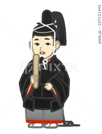 藤原道長をイメージしたイラスト 藤原道長をイメージしたイラスト 107231445