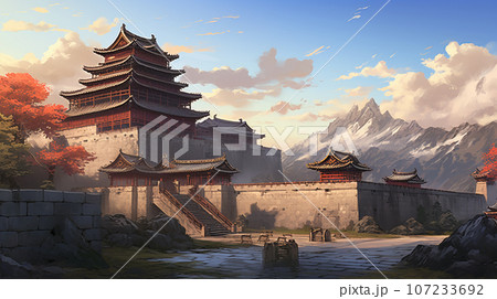 ai作成三国志時代お城 107233692