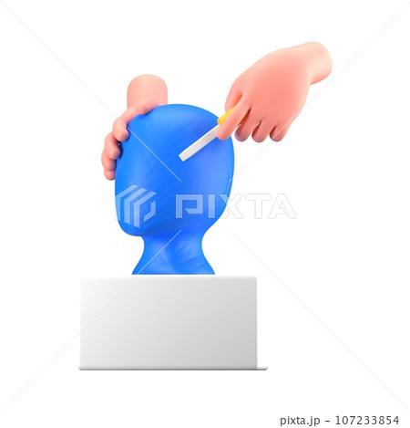 Mannequin Head Model, Fashion Store Dummy Head Mannequin Head Model, Fashion Store Dummy Head 107233854