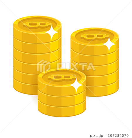 Bitcoin golden stack 107234070
