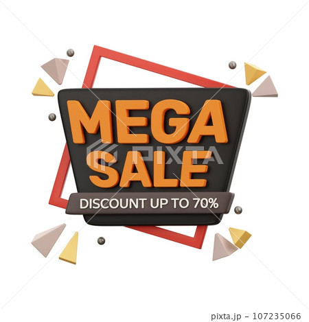 sale banner template for sale, banner, discount 107235066