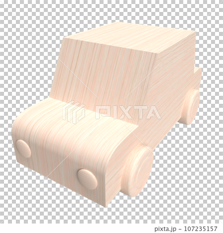 The wood car for ecological concept 3d rendering The wood car for ecological concept 3d rendering 107235157