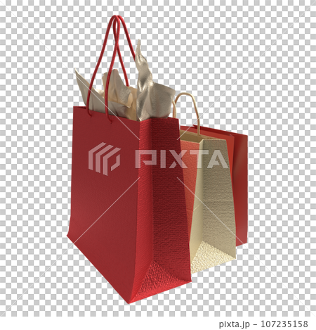 The Shopping bag for marketing or advertising concept 3d rendering 107235158