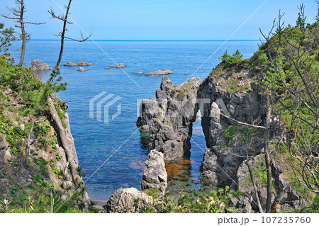 【青海島自然研究路】 山口県長門市仙崎 紫津浦 107235760
