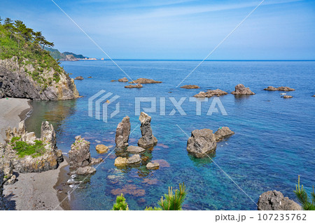 【青海島自然研究路】 山口県長門市仙崎 紫津浦 107235762