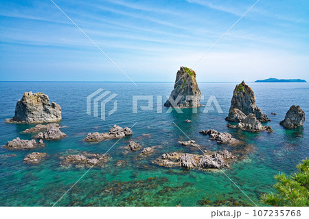 【青海島自然研究路】 山口県長門市仙崎 紫津浦 107235768