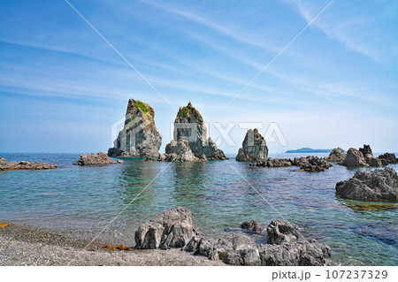 【青海島自然研究路】 山口県長門市仙崎 紫津浦 107237329