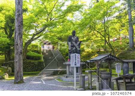 京都　今熊野観音寺　子護大師　新緑の季節 107240374