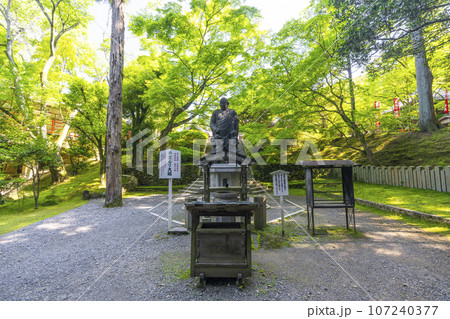 京都　今熊野観音寺　子護大師　新緑の季節 107240377