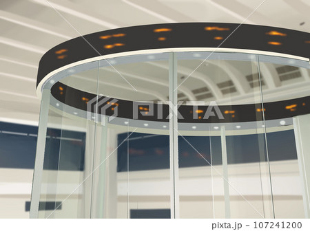 東京証券所のぐるぐるしてる電光掲示板  キーワ 107241200