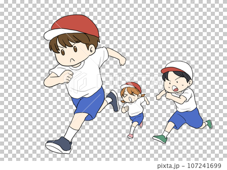 小學生跑步 107241699