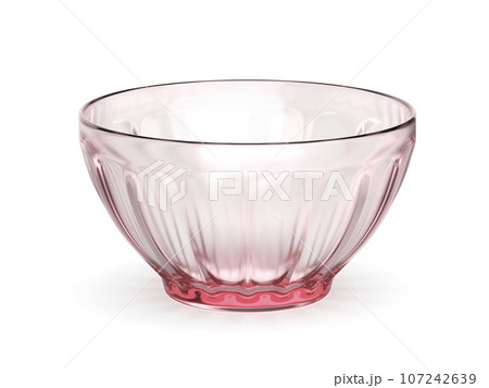 Empty glass bowl 107242639