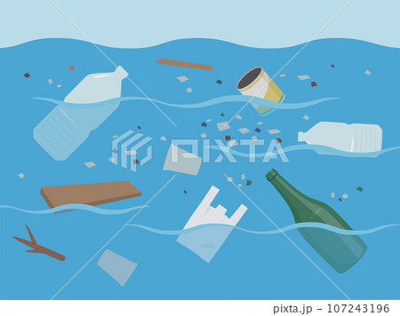 海洋汚染のイラスト 海洋汚染のイラスト 107243196