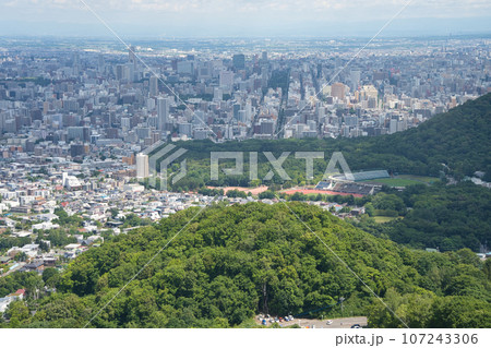 札幌大倉山ジャンプ競技場の展望台からの風景 107243306