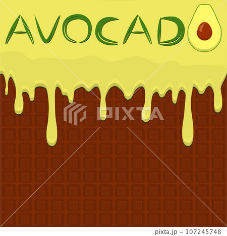 Sweet bright syrup consisting of tasty texture 107245748