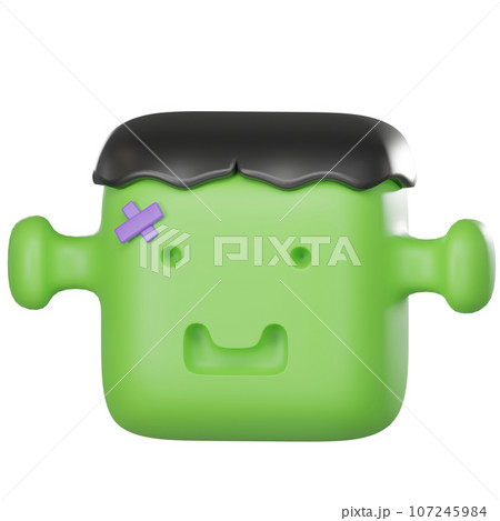 Halloween Frankenstein 3D render 107245984