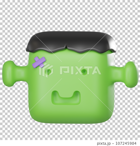 Halloween Frankenstein 3D render 107245984