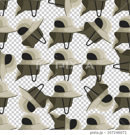colored pattern fishing hats, beautiful caps 107246071